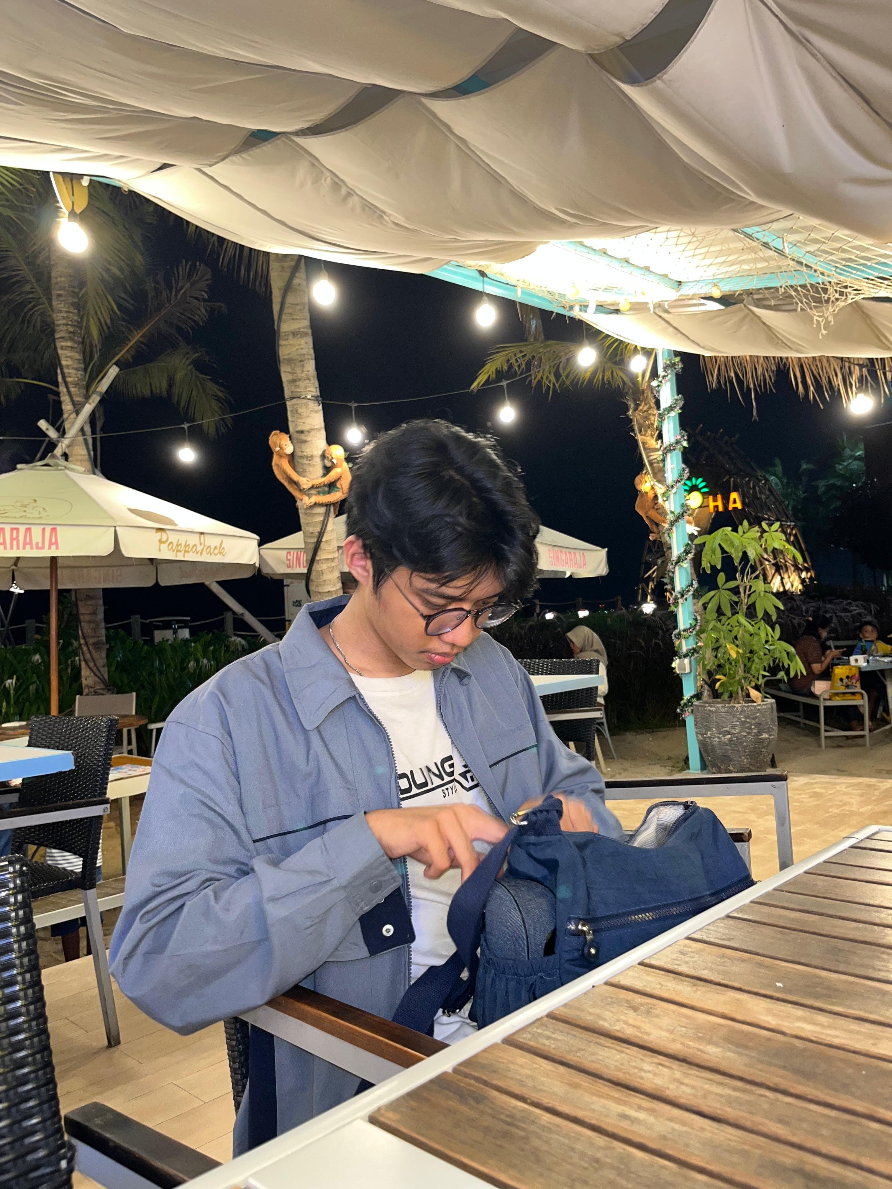 A candid of me looking good